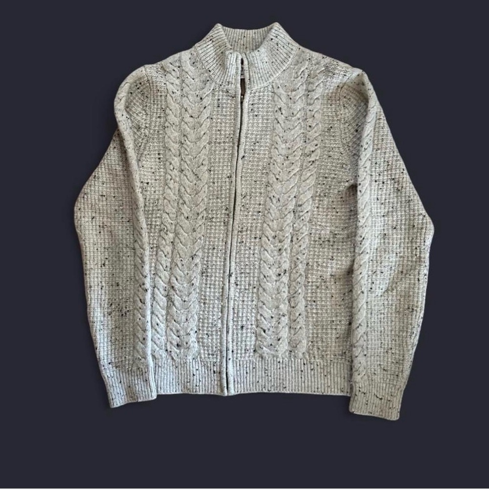 Henry Choice Cable Knit Full-Zip Cardigan 🧶✨